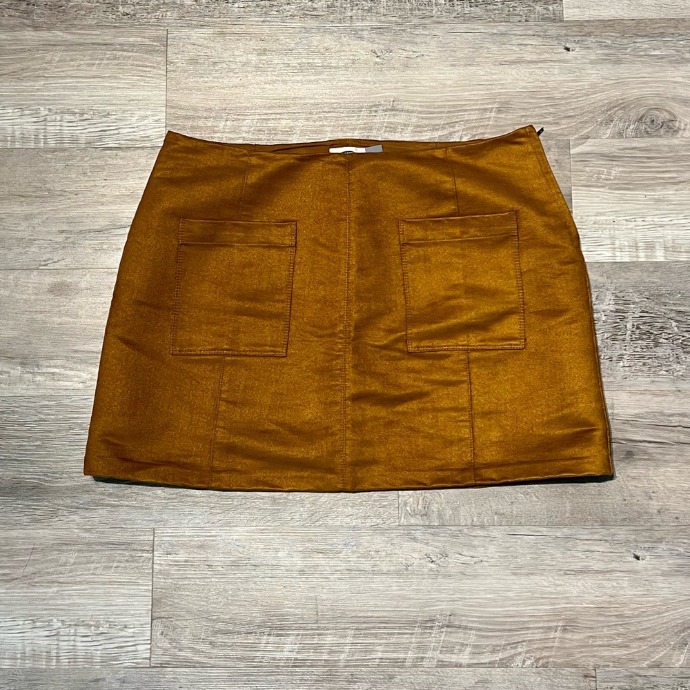 Old Navy Faux Suede Skirt